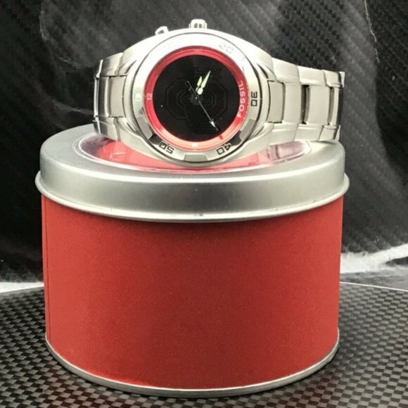 Ohio State Buckeyes NCAA Stainless Steel Kaleido Watch by Fossil NEW!! - Picture 7 of 7